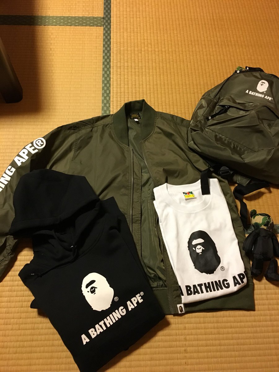 Tシャツ/カットソー(半袖/袖なし)A BATHING APE  ベビーマイロ 2018福袋