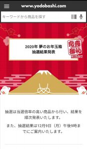 ヨドバシカメラの福袋の中身2020-21-1