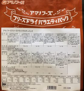 アマノフーズの福袋ネタバレ2020-2-2
