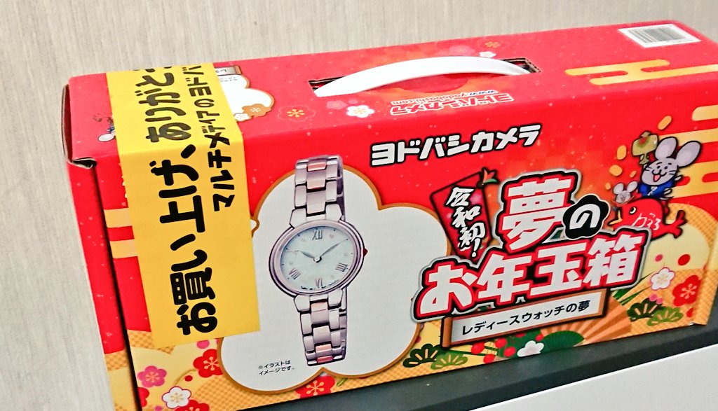 ヨドバシ お年玉箱 レディースウォッチの夢 福袋 2023 腕時計(アナログ