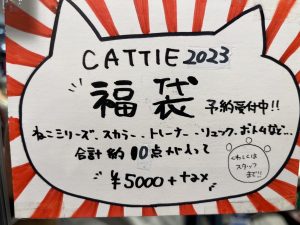 CATTIEの福袋の中身2023-1-1