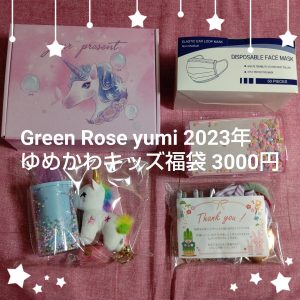 Green Rose ネットショップ Yumiの福袋の中身2023-6-1