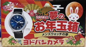 ヨドバシカメラ 腕時計の夢 メンズの福袋の中身2023-12-1