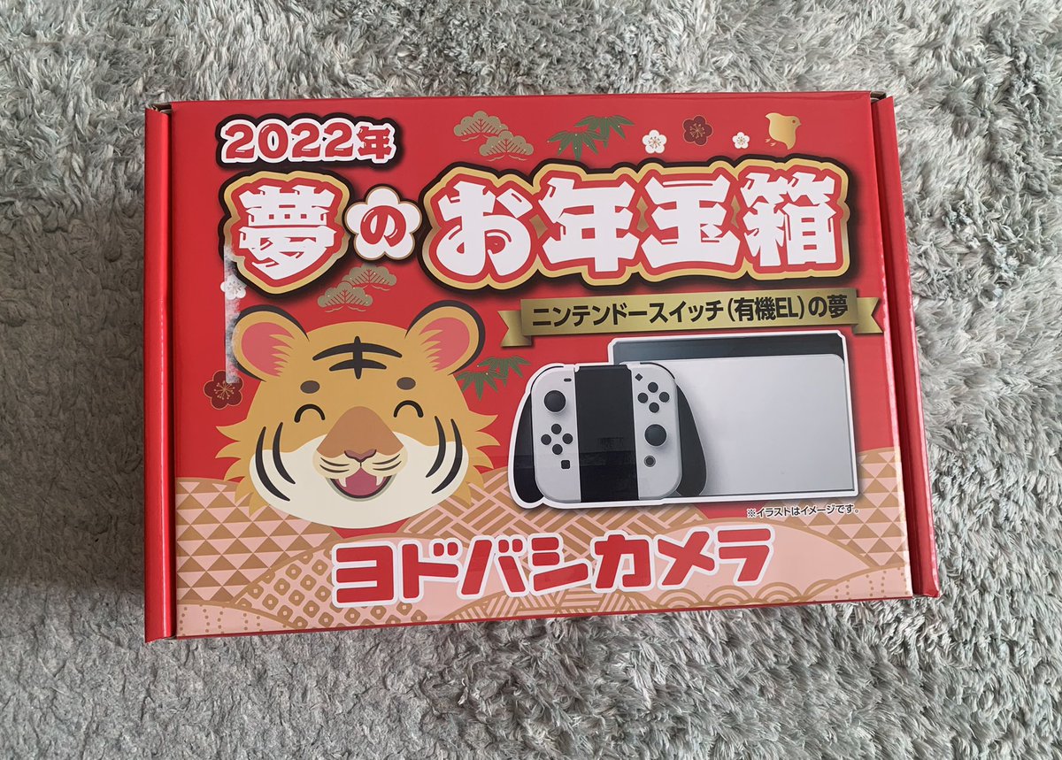 ヨドバシカメラ ２０２２年 夢のお年玉箱 ニンテンドースイッチ（有機 ...