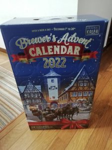ビールのアドベントカレンダーの福袋の中身2022-10-1