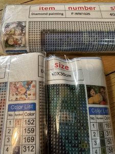 ダイヤモンドアートの福袋の中身2024-3-1