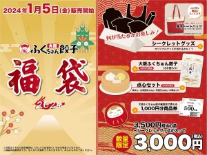 大阪ふくちぁん餃子の福袋の中身2024-2-1