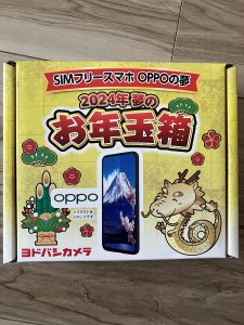 ヨドバシ『SIMフリースマホ OPPOの夢』の福袋の中身2024-4-1