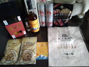 長濱蒸溜所の福袋の中身2024-5-1