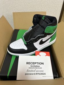 RECEPTION SNEAKERの福袋の中身2024-8-1