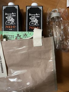 コメダ珈琲の福袋の中身2024-1-1
