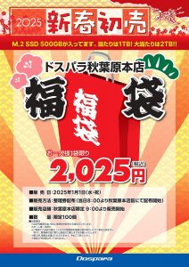 ドスパラの福袋の中身2025-7-1