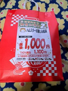 ハムスターの福袋の中身2025-1-1