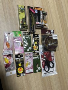 アカサカ釣具の福袋の中身2025-5-1