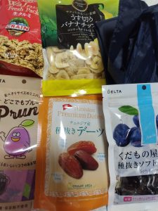 ドライフルーツの福袋の中身2025-2-1