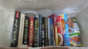 レトルトカレーの福袋の中身2025-3-1