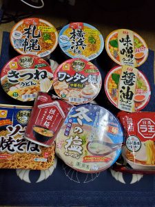 インスタントラーメンの福袋の中身2025-2-1