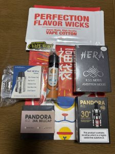 VAPE WORX 京都の福袋の中身2025-2-1
