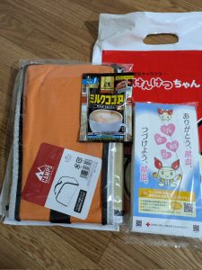 献血の福袋の中身2025-2-1