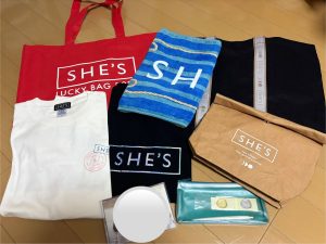 SHE’Sの福袋の中身2025-8-1