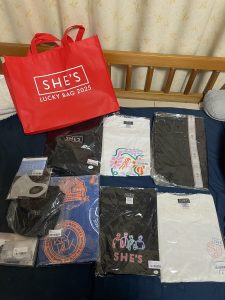 SHE’Sの福袋の中身2025-12-1