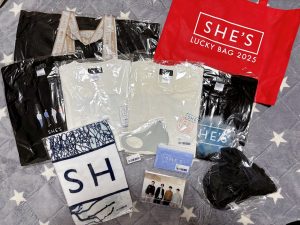 SHE’Sの福袋の中身2025-3-1