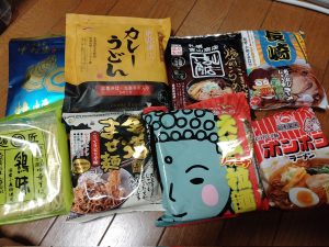 インスタントラーメン専門店やかん亭の福袋の中身2025-1-1