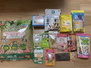 ハムスターの福袋の中身2025-3-1