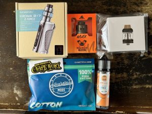 VAPE WORX 京都の福袋の中身2025-6-1