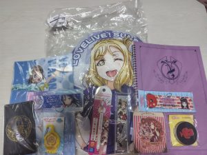 ラブライブの福袋の中身2025-6-1