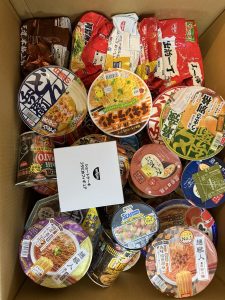 インスタントラーメンの福袋の中身2025-1-1