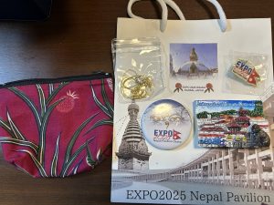 関西万博ネパールパビリオンの福袋の中身2025-2-1
